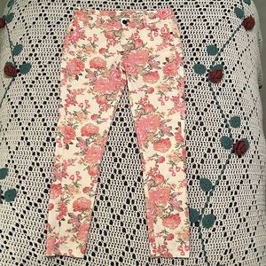 Floral Jeans